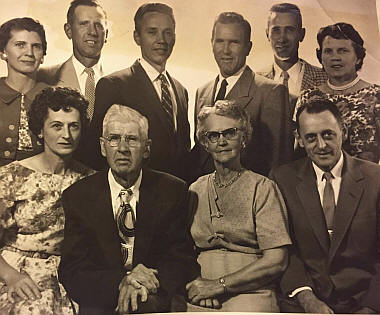 Busick family taken around 1960.