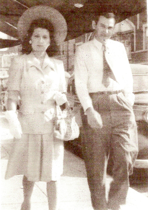Josephine Glavincheff Nash and James Earl Nash around 1940.